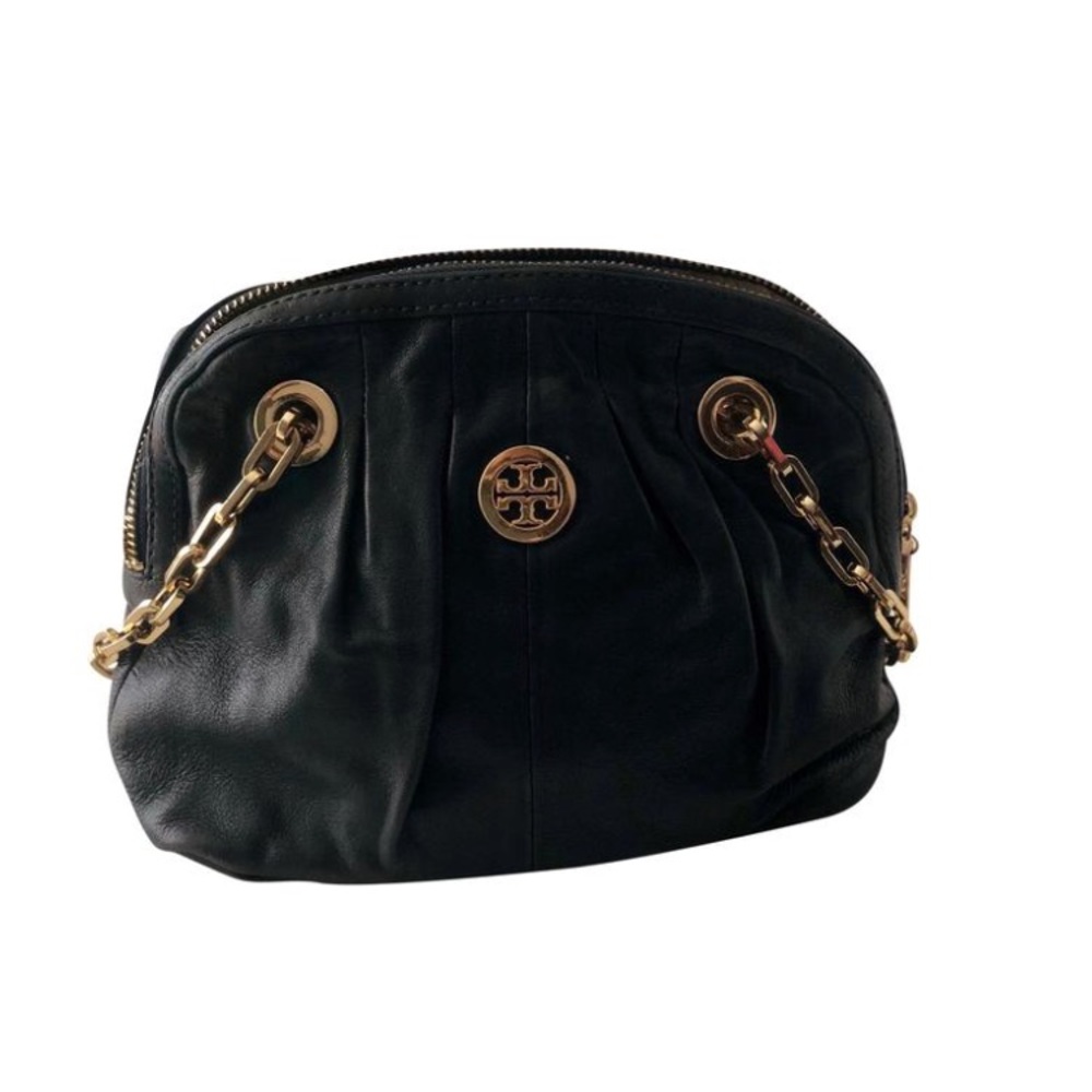 Tory Burch Navy Gold Chain Purse